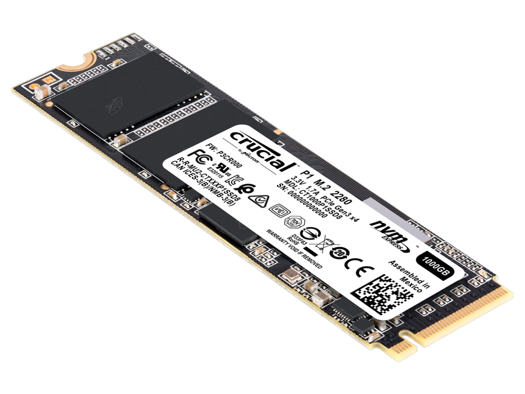 a6isepubaw5ppkxrl5xv Crucial SSD P1 M.2 NVMe 500GB PCIe